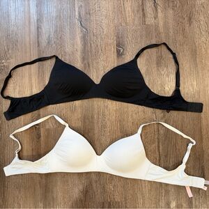 Victoria's Secret Black and White Bra set